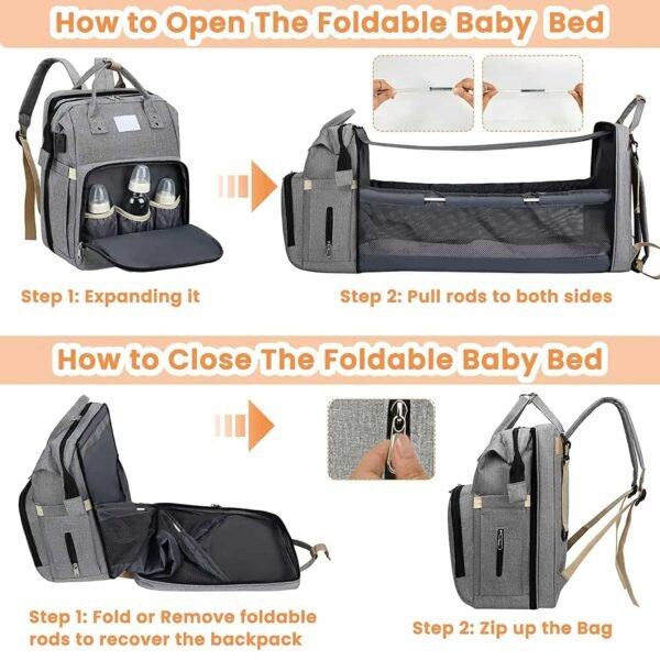 Bolso-Cama plegable para bebé - Image 2