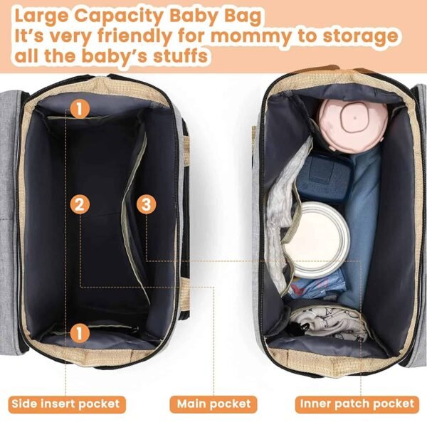 Bolso-Cama plegable para bebé - Imagen 5