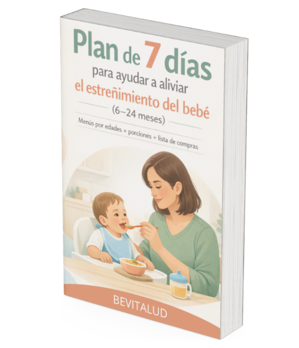 Plan de 7 días para ayudar a aliviar el estreñimiento del bebé (6–24 meses)